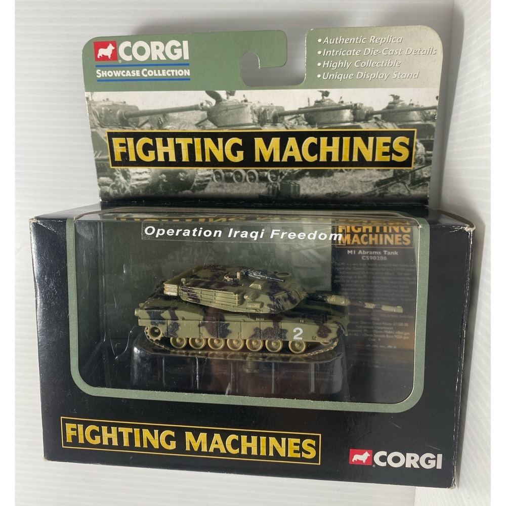 Corgi Fighting Machines M1 Abrams Tank CS90286 2004